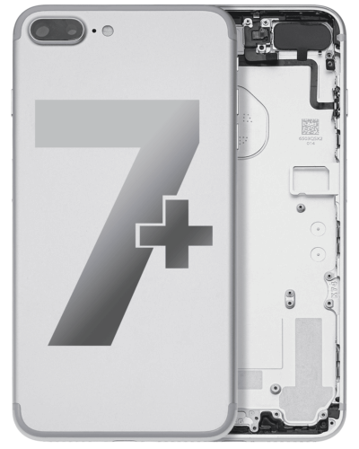 Back châssis W/ Small Components pré-installé pour iPhone 7 Plus (Used OEM Pull: Grade A) (argent)