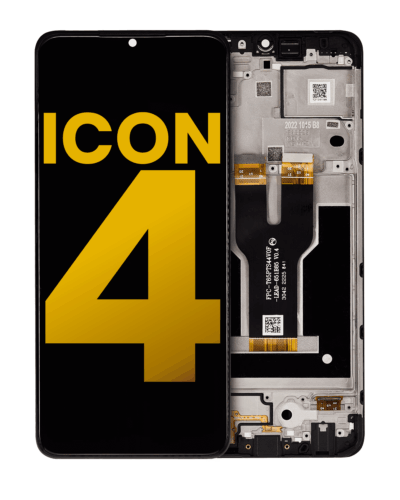 Écran LCD complet avec cadre pour Cricket Icon 4 (reconditionné) (toutes couleurs)