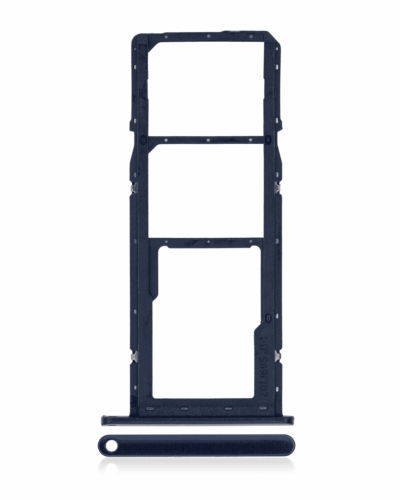 Dual Sim Card Tray For Samsung Galaxy A01 (A015 / 2020) (Blue)
