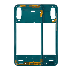 Mid-cadre châssis pour Samsung Galaxy A50s (A507 / 2019) (compatible qualité supérieure) (Prism Crush Green)
