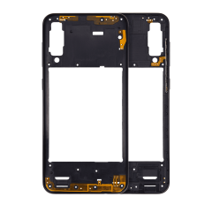 Mid-cadre châssis pour Samsung Galaxy A50s (A507 / 2019) (compatible qualité supérieure) (Prism Crush Black)