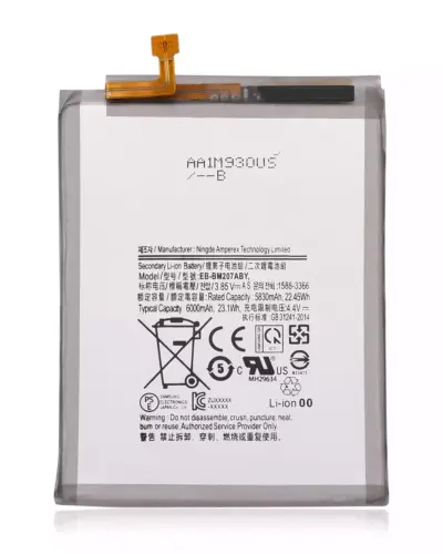 Replacement Battery For Samsung Galaxy M30S (M307 / 2019) / M21 (M215 / 2020) / M31 (M315 / 2020) / M21S (F415 / 2020) (EB-BM207ABY)