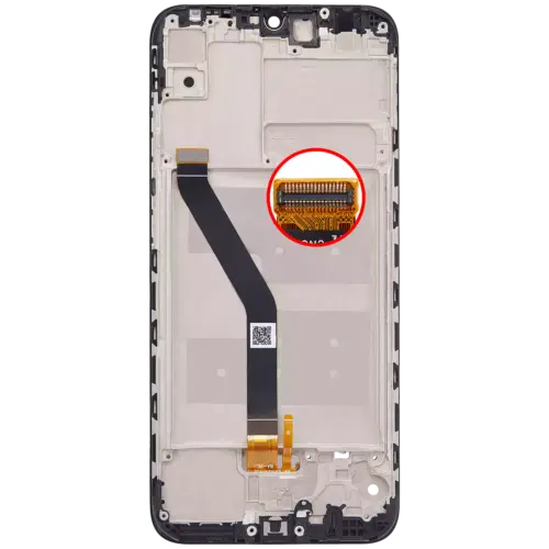 Écran LCD complet avec cadre pour Huawei Y6 (2019) (reconditionné) (Midnight Black) – Image 4
