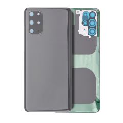 Cache arrière verre avec lentille de caméra pour Samsung Galaxy S20 Plus (Service Pack) (Cosmic Gray)