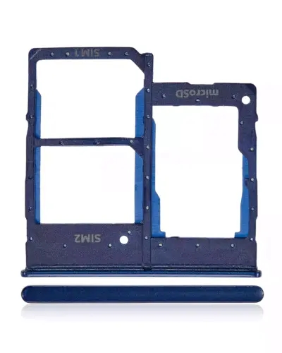 Dual Sim Card Tray For Samsung Galaxy A20E (A202 / 2019) (Blue)