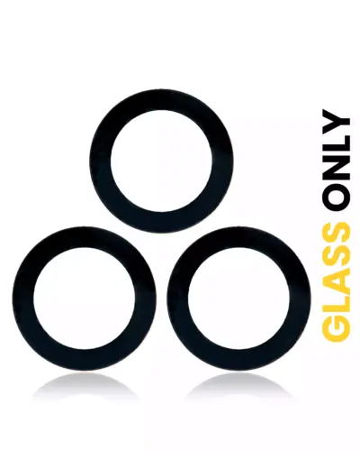 Objectif de caméra arrière (verre uniquement) avec adhésif pour Samsung Galaxy S21 5G / S21 Plus 5G (lot de 3) (paquet de 10)