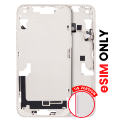 Mid-cadre châssis W/ Small Parts pour iPhone 14 Plus (US Version) (compatible qualité supérieure) (lumière stellaire)