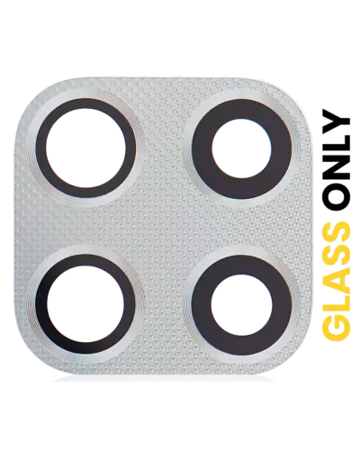 Back Camera Lens (Glass Only) With Adhesive For Motorola Moto G 5G (XT2113-3 / 2020) (Frosted Silver)