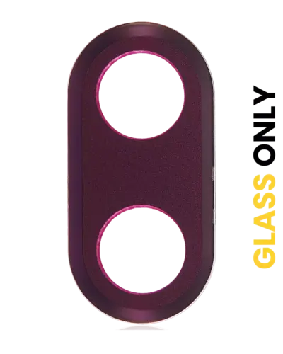 Back Camera Lens (Glass Only) With Adhesive For Motorola One Hyper (XT2027 / 2020) (Fresh Orchid)
