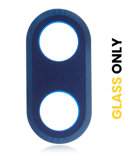 Back Camera Lens (Glass Only) With Adhesive For Motorola One Hyper (XT2027 / 2020) (Deepsea Blue)