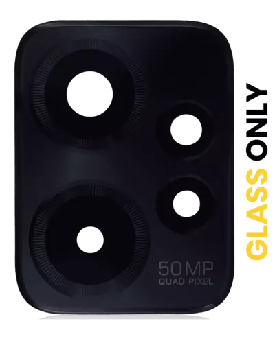 Back Camera Lens (Glass Only) With Adhesive For Motorola Moto G Power 5G (XT2311) 2023) (Black)