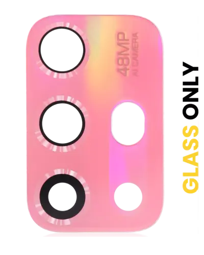 Back Camera Lens (Glass Only) With Adhesive For Motorola Moto G20 (XT2128 / 2021) (Flamingo Pink)