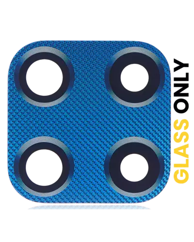 Back Camera Lens (Glass Only) With Adhesive For Motorola Moto G 5G Plus (XT2075 / 2020) (Surfing Blue)