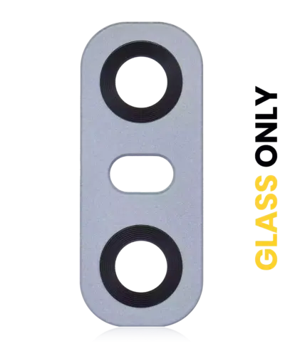 Back Camera Lens (Glass Only) With Adhesive For LG G6 (Ice Platinum Silver)
