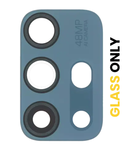 Back Camera Lens (Glass Only) With Adhesive For Motorola Moto G10 (XT2127-2 / 2021) / G10 Power (XT2127-4 / 2021) (Breeze Blue)