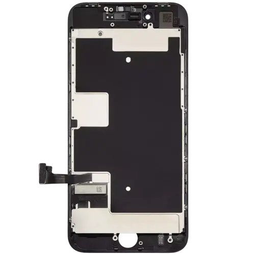 Écran LCD complet avec Steel Plate pour iPhone 8 / SE (2020 / 2022) (reconditionné) (noir) – Image 3