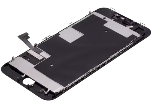 Écran LCD complet avec Steel Plate pour iPhone 8 / SE (2020 / 2022) (reconditionné) (noir) – Image 5