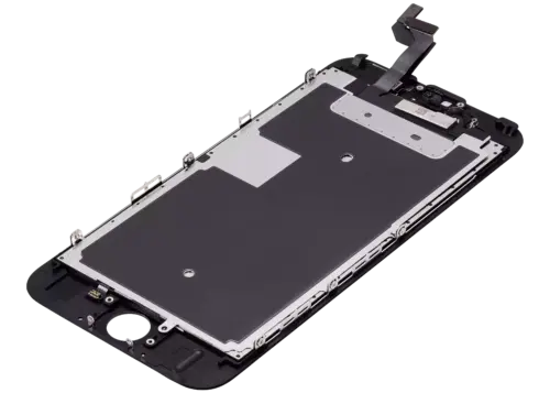 Écran LCD avec plaque en acier pour iPhone 6S (reconditionné) (noir) – Image 5