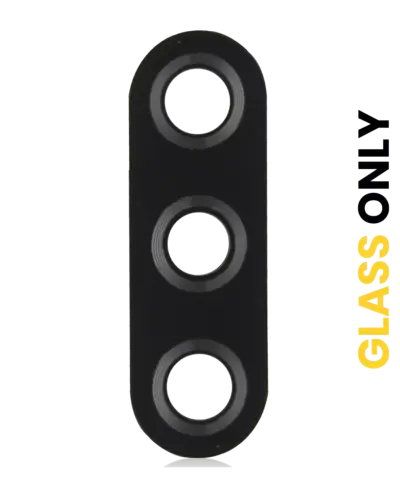 Back Camera Lens (Glass Only) With Adhesive For LG Harmony 4 (LM-400AM) (Black)