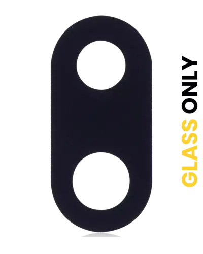 Back Camera Lens (Glass Only) With Adhesive For BlackBerry KEY2 (BBF100 Series) (10 Pack)