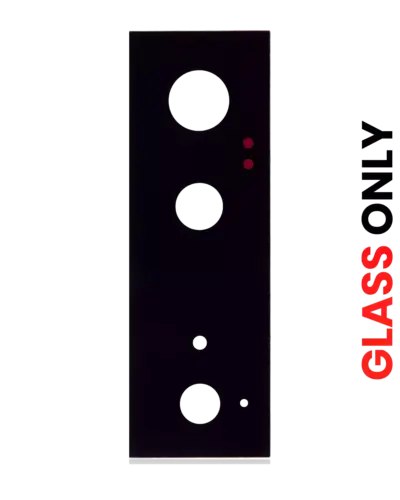 Back Camera Lens (Glass Only) With Adhesive For Google Pixel 6 (Aftermarket Plus) (Stormy Black)