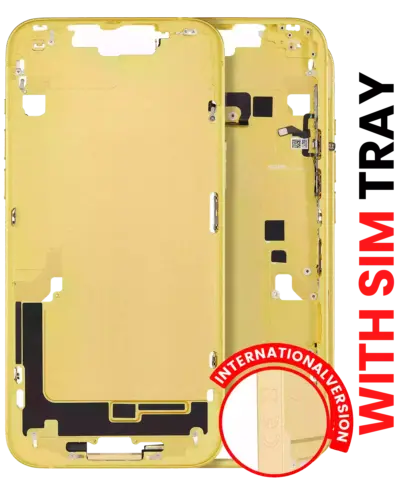 Mid-cadre châssis W/ Small Parts pour iPhone 14 Plus (EU / Global Version) (compatible qualité supérieure) (jaune) – Image 12