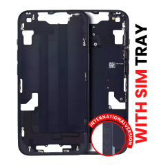 Mid-cadre châssis W/ Small Parts pour iPhone 14 (EU / Global Version) (compatible qualité supérieure) (minuit)