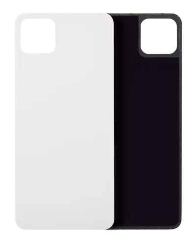 Back cover Glass For Google Pixel 4 XL (Clearly White)