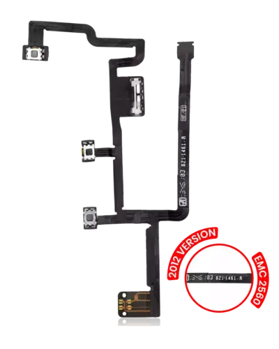 Power Button Flex Cable For iPad 2 (2012 Version: EMC 2560)