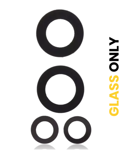 Back Camera Lens (Glass Only) With Adhesive For OnePlus 9R (3 Piece Set)