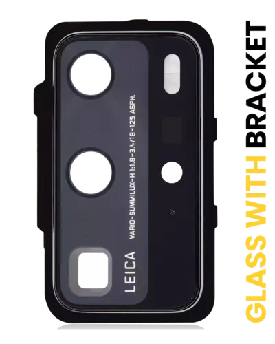 Back Camera Lens With Bracket For Huawei P40 Pro (Silver)