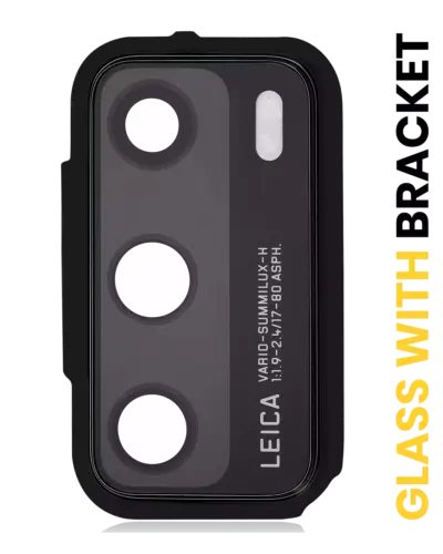 Back Camera Lens With Bracket For Huawei P40 (Black)