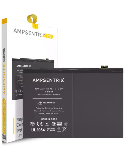 Replacement Battery For iPad Air 4 (2020) / iPad Air 5 / iPad 10 (2022) / iPad 11 (2025) / iPad Air 11" (2024) / iPad Air 11" (2025) / iPad Air 11" (2026) (AmpSentrix Pro)