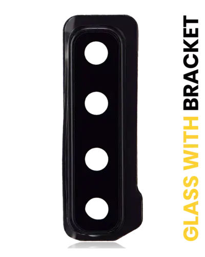 Back Camera Lens With Bracket For Samsung Galaxy A9 (A920 / 2018) (Caviar Black)