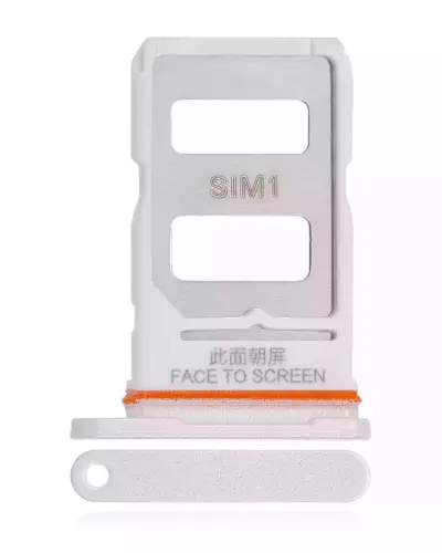 Tiroir pour carte SIM pour Xiaomi Redmi Note 13R Pro (Blanc)