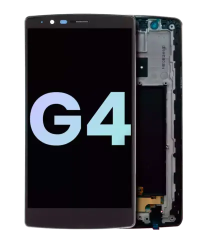 LCD Assembly With Frame For LG G4 (Genuine OEM) (Black)