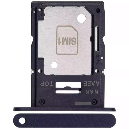 Single Sim Card Tray For Samsung Galaxy A15 (A155 / 2023) (Brave Black)