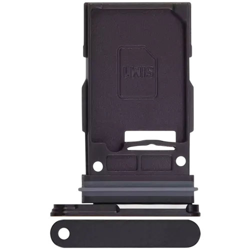Single tiroir SIM pour Samsung Galaxy S24 5G / S24 Plus 5G (Onyx Black) – Image 3