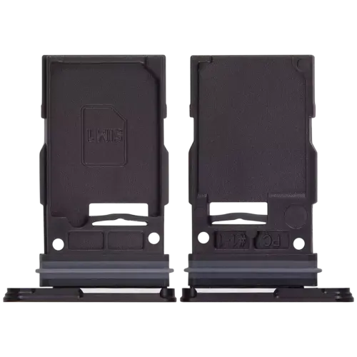 Single tiroir SIM pour Samsung Galaxy S24 5G / S24 Plus 5G (Onyx Black) – Image 2