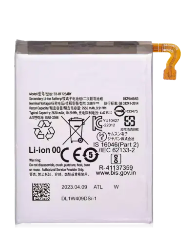 Replacement Battery (Main) For Samsung Galaxy Z Flip 4 5G (EB-BF725ABY) – Image 6