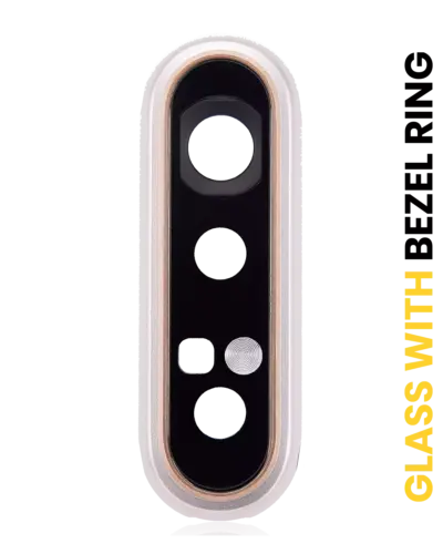 Back Camera Lens With Bracket / Bezel For Samsung Galaxy A80 (A805 / 2019) (Angel Gold)