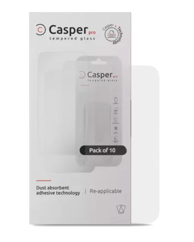 Casper Pro Tempered Glass For iPhone 13 Pro Max / 14 Plus (10 Pack) (Clear)