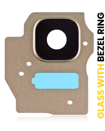 Back Camera Lens With Bezel Ring For Samsung Galaxy S8 Plus (Gold)