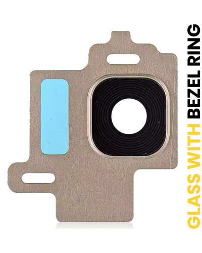 Back Camera Lens With Bezel Ring For Samsung Galaxy S8 (Gold)