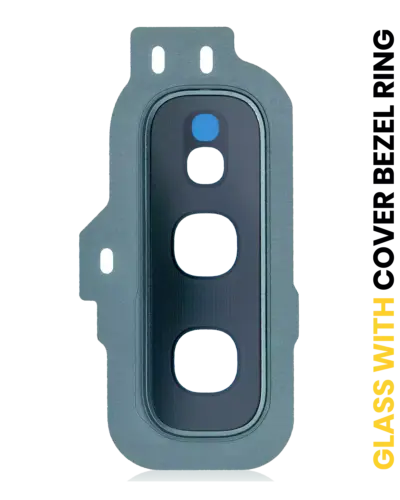 Back Camera Lens With Cover Bezel Ring For Samsung Galaxy S10E (Prism Green)