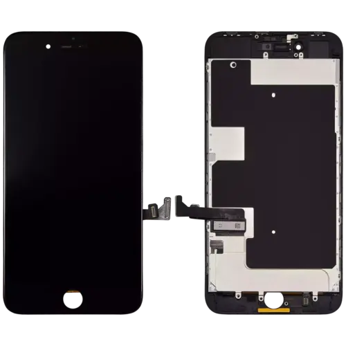 Écran LCD complet avec Steel Plate pour iPhone 8 Plus (Aftermarket Pro: XO7 Incell) (noir) – Image 2
