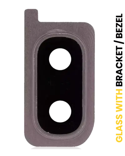 Back Camera Lens With Bracket / Bezel For Samsung Galaxy A20 (A205 / 2019) (Coral Orange)