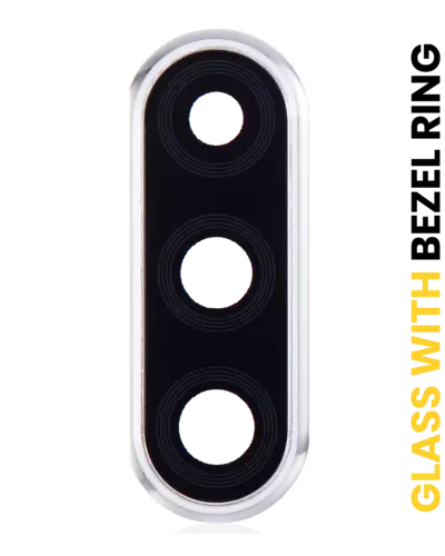 Back Camera Lens With Bezel Ring For Huawei P30 Lite (Pearl White) (4GB RAM)