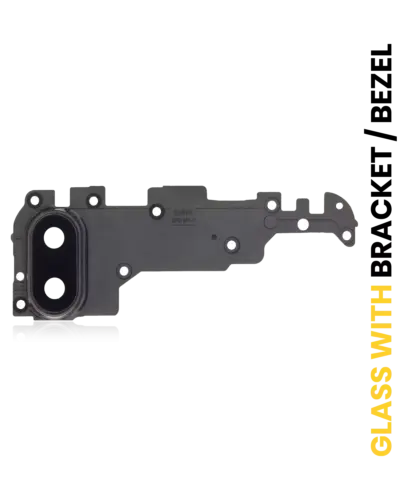 Back Camera Lens With Bracket / Bezel For Samsung Galaxy A10s (Black)