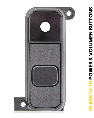 Back Camera Lens With Power & Volume Buttons For LG Stylo 2